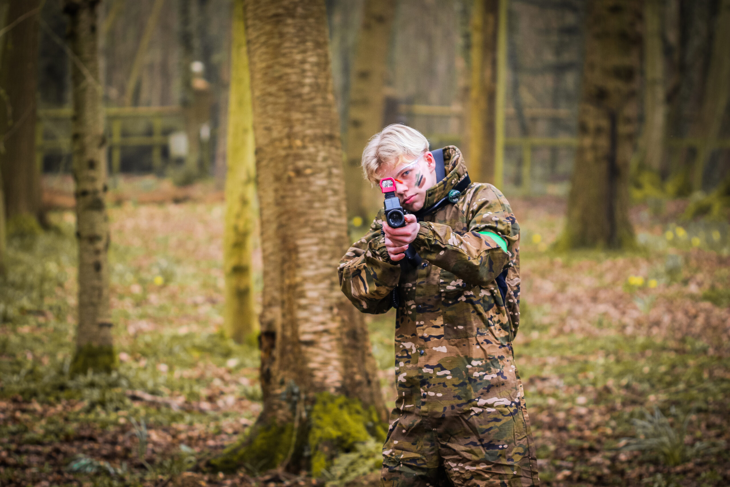 Outdoor laser tag arena — Canterbury